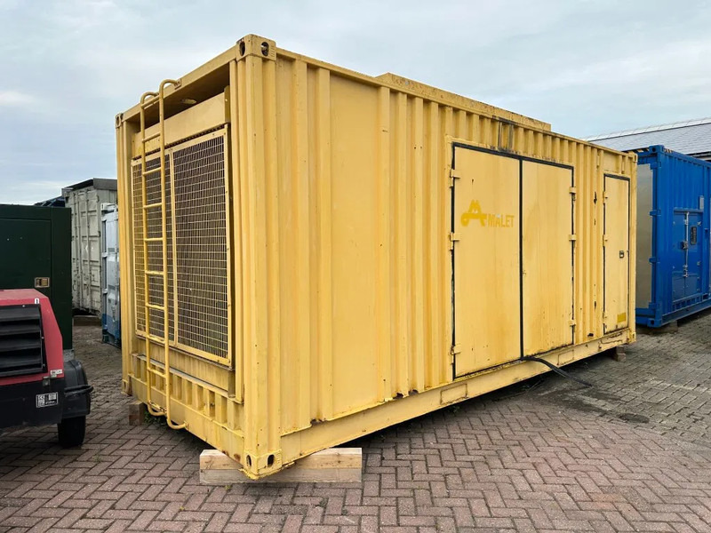 Elektroģenerators Cummins KTA 38 G5 Leroy Somer 1000 kVA Silent generatorset in container: foto 14