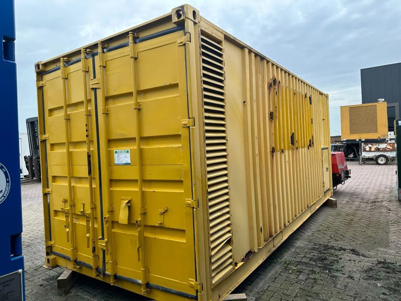 Elektroģenerators Cummins KTA 38 G5 Leroy Somer 1000 kVA Silent generatorset in container: foto 6