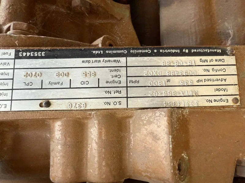 Cummins NTTA 855 G2 Leroy Somer 380 kVA generatorset ex Emergency 348 hours - Elektroģenerators: foto 4 Cummins NTTA 855 G2 Leroy Somer 380 kVA generatorset ex Emergency 348 hours - Elektroģenerators: foto 4