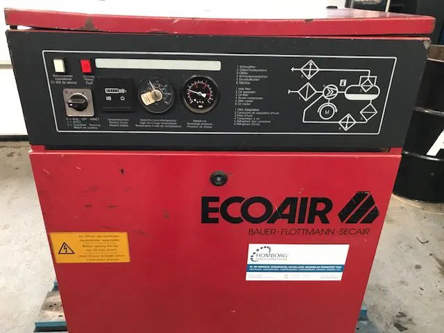 Ecoair SVA 22B 15 kW 2000 L / min 10 Bar Silent Schroefcompressor - Gaisa kompresors: foto 3 Ecoair SVA 22B 15 kW 2000 L / min 10 Bar Silent Schroefcompressor - Gaisa kompresors: foto 3