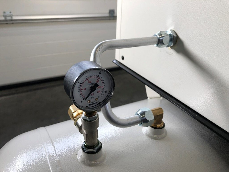 Jaunā Gaisa kompresors Fiac New Silver 10 / 300 Silent 7.5 kW 860 L / min 10 bar Elektrische Schroefcompressor met ketel: foto 11