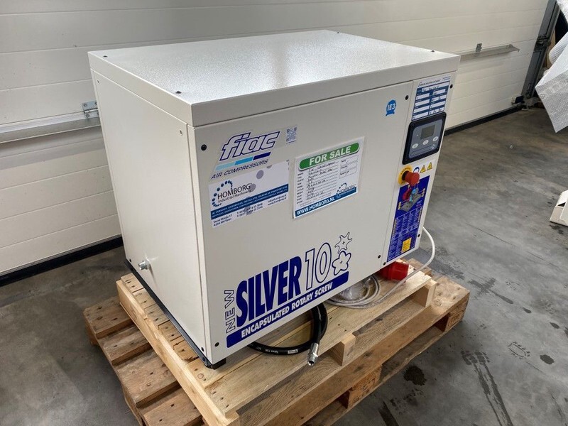 Fiac New Silver 10 Silent 7.5 kW 860 L / min 10 bar Elektrische Schroefcompressor - Gaisa kompresors: foto 5 Fiac New Silver 10 Silent 7.5 kW 860 L / min 10 bar Elektrische Schroefcompressor - Gaisa kompresors: foto 5
