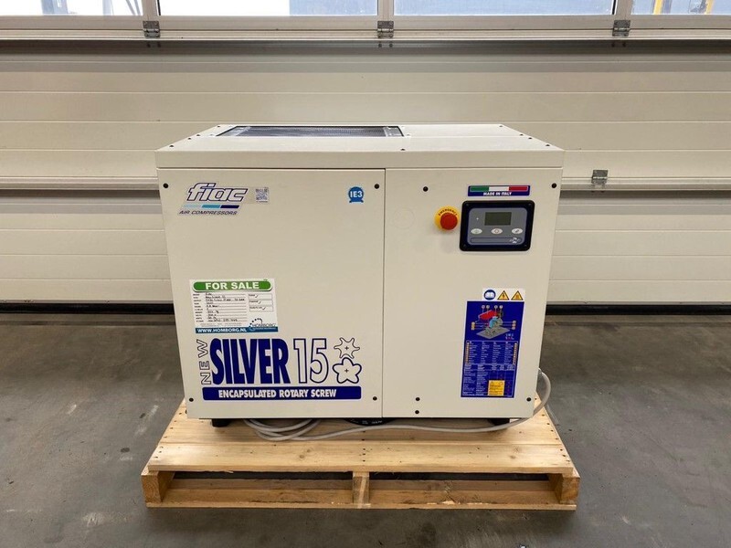 Fiac NewSilver 15 1430 L / min 11 kW 10 Bar Elektrische Schroefcompressor Nieuw ! - Gaisa kompresors: foto 2 Fiac NewSilver 15 1430 L / min 11 kW 10 Bar Elektrische Schroefcompressor Nieuw ! - Gaisa kompresors: foto 2