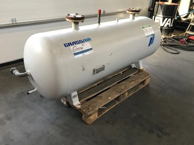 Grassair 500 liter 15 Bar Horizontale luchtketel - Gaisa kompresors: foto 5 Grassair 500 liter 15 Bar Horizontale luchtketel - Gaisa kompresors: foto 5