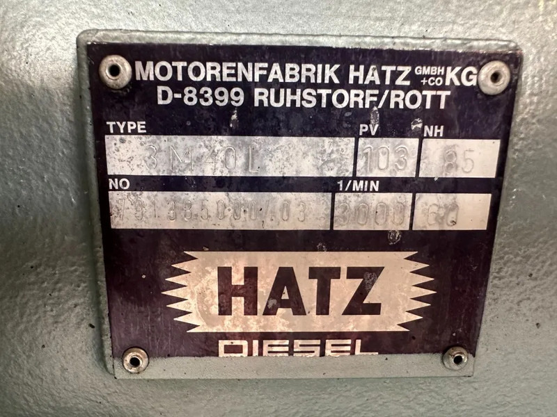 Hatz 3M40L Mecc Alte Spa 40 kVA generatorset ex Emergency ! 22 hours ! - Elektroģenerators: foto 3 Hatz 3M40L Mecc Alte Spa 40 kVA generatorset ex Emergency ! 22 hours ! - Elektroģenerators: foto 3