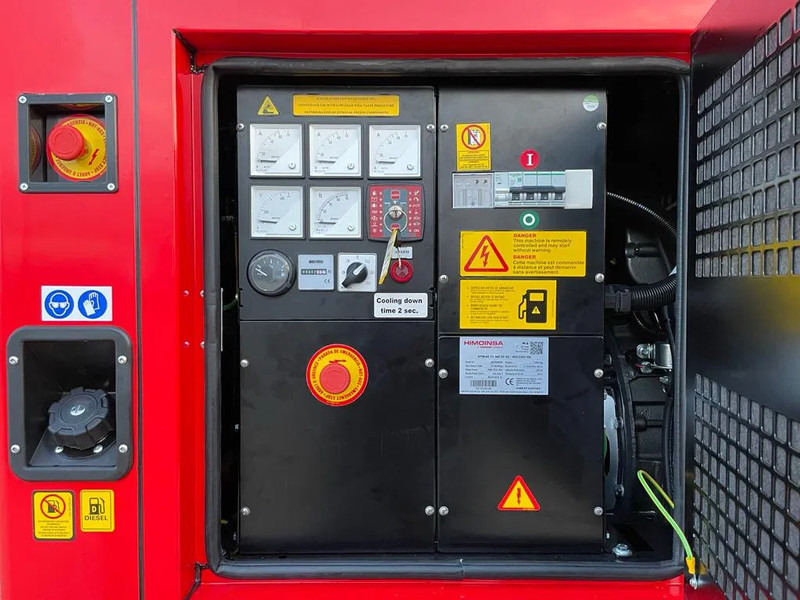 Himoinsa HYW 45 Yanmar Stamford 45 kVA Supersilent Rental generatorset as New ! - Elektroģenerators: foto 4 Himoinsa HYW 45 Yanmar Stamford 45 kVA Supersilent Rental generatorset as New ! - Elektroģenerators: foto 4