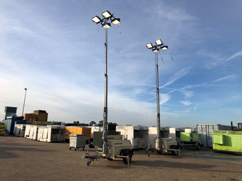 Ingersoll Rand Kubota LT6K 9 meter light tower generator - Apgaismojuma stabs: foto 5 Ingersoll Rand Kubota LT6K 9 meter light tower generator - Apgaismojuma stabs: foto 5