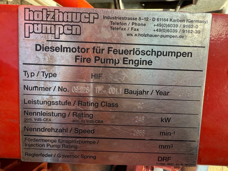 Iveco Iveco FPT NEF 67 KSB Diesel met Waterpomp 476 m3 / h 12 Bar - Ūdens sūknis: foto 3 Iveco Iveco FPT NEF 67 KSB Diesel met Waterpomp 476 m3 / h 12 Bar - Ūdens sūknis: foto 3