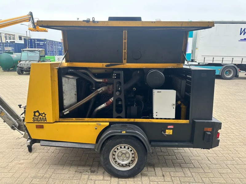 Gaisa kompresors Kaeser M122 Deutz 11.1 m3 / min 10 Bar 83 kW Mobiele Diesel Compressor: foto 13