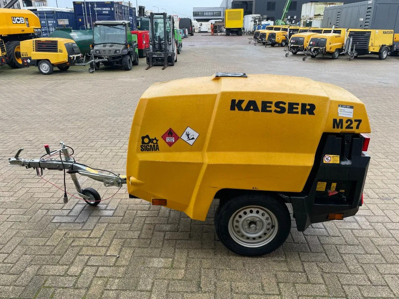 Gaisa kompresors Kaeser M27 Kubota 2,7 m3 / min 7 Bar 18 kW Mobiele Silent Diesel Compressor: foto 6