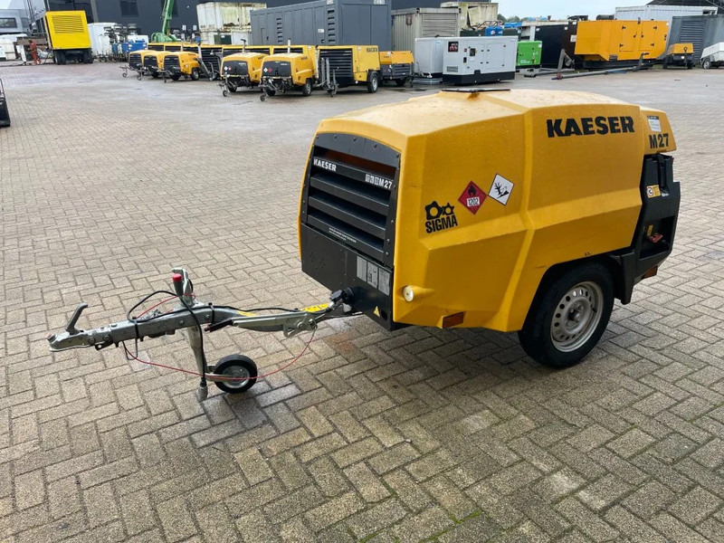 Gaisa kompresors Kaeser M27 Kubota 2,7 m3 / min 7 Bar 18 kW Mobiele Silent Diesel Compressor: foto 8