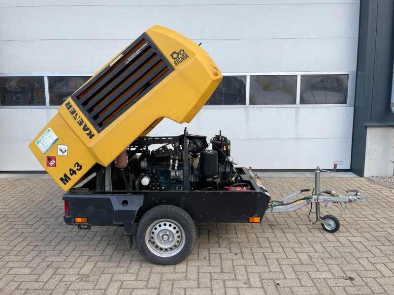 Gaisa kompresors Kaeser M43 Kubota 4,3 m3 / min 7 Bar 30 kW Mobielel Compressor: foto 9