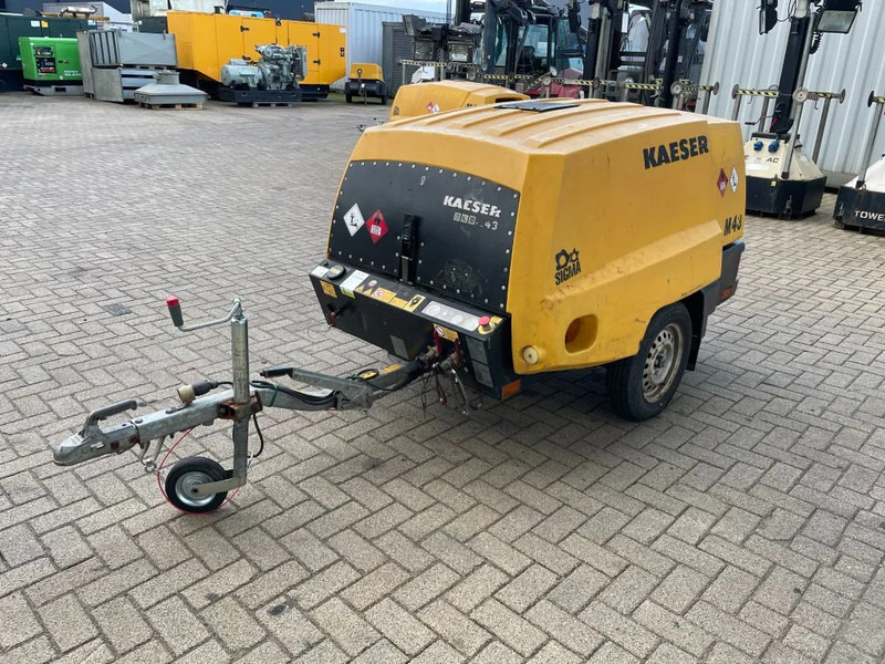 Gaisa kompresors Kaeser M43 Kubota 4,3 m3 / min 7 Bar 30 kW Mobielel Compressor: foto 6