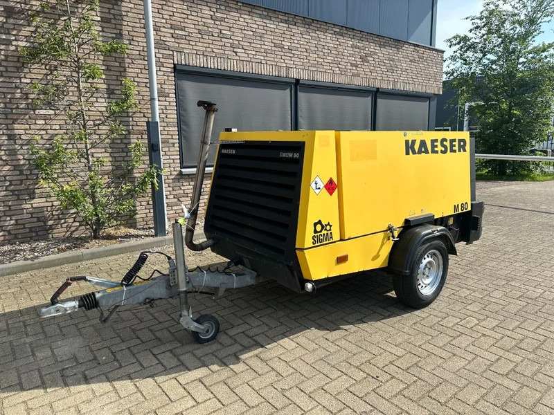 Kaeser M80 Kubota 8.1 m3 / min 7 Bar 55 kW Mobiele Silent Diesel Compressor - Gaisa kompresors: foto 2 Kaeser M80 Kubota 8.1 m3 / min 7 Bar 55 kW Mobiele Silent Diesel Compressor - Gaisa kompresors: foto 2