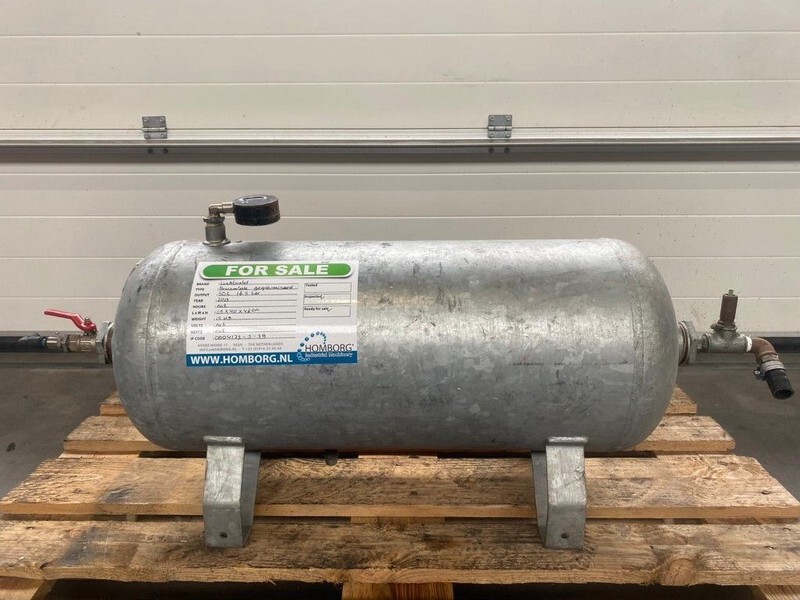 Luchtketel Ketel 50 liter 16.5 Bar Horizontaal Gegalvaniseerd Luchtketel als nieuw ! - Gaisa kompresors: foto 1 Luchtketel Ketel 50 liter 16.5 Bar Horizontaal Gegalvaniseerd Luchtketel als nieuw ! - Gaisa kompresors: foto 1