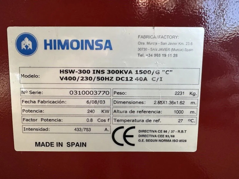 Elektroģenerators Marelli M8B 315 SA4 Alternator 300 kVA generatordeel SAE 1 / 14: foto 6 Elektroģenerators Marelli M8B 315 SA4 Alternator 300 kVA generatordeel SAE 1 / 14: foto 6