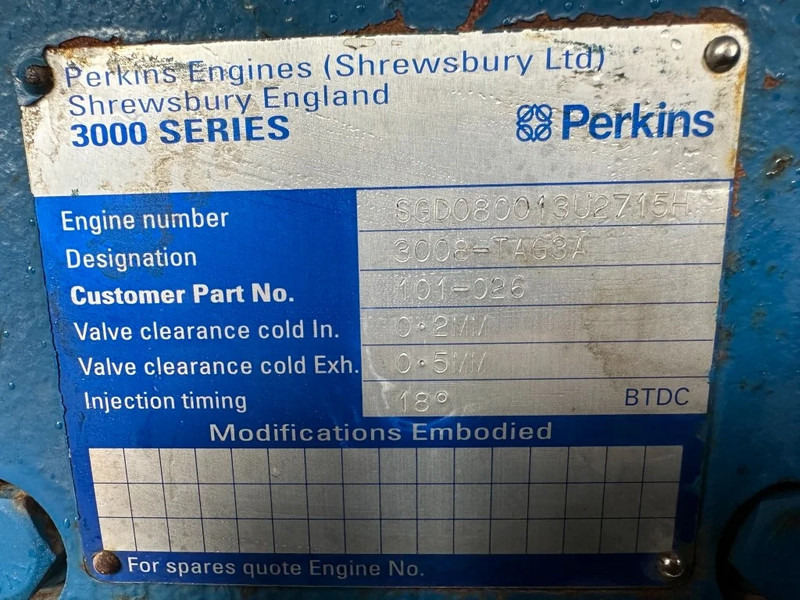 Elektroģenerators Perkins 3008-TAG3A FG Wilson Stamford 450 kVA Silent generatorset: foto 10