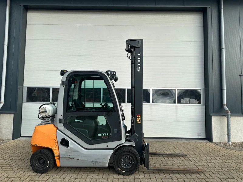 Still RX70-25 T 2.5 ton Duplex Freelift Sideshift LPG Heftruck 2019 - Gāzes iekrāvējs: foto 2 Still RX70-25 T 2.5 ton Duplex Freelift Sideshift LPG Heftruck 2019 - Gāzes iekrāvējs: foto 2