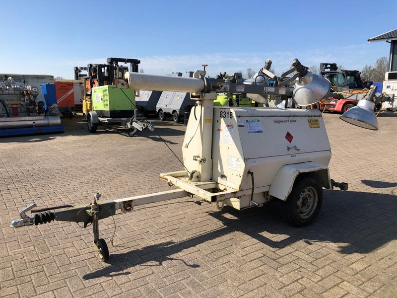 Terex Kubota Leroy Somer 7 kVA lichtmast aggregaat light tower - Apgaismojuma stabs: foto 2 Terex Kubota Leroy Somer 7 kVA lichtmast aggregaat light tower - Apgaismojuma stabs: foto 2