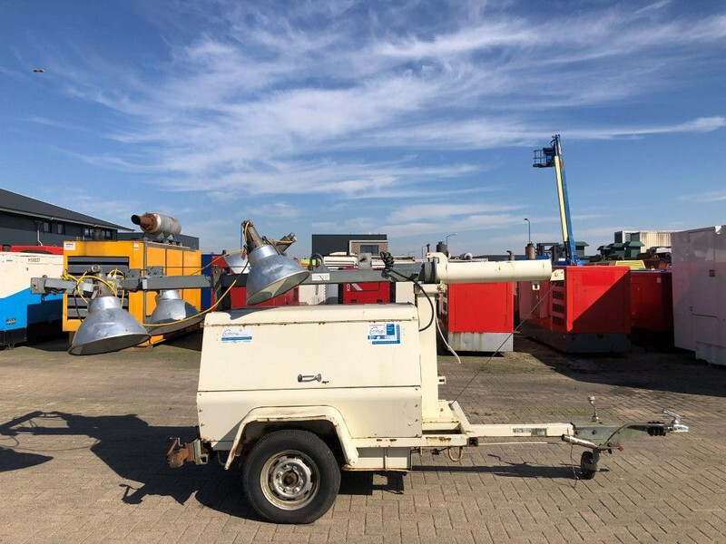 Terex Kubota Leroy Somer 7 kVA lichtmast aggregaat light tower - Apgaismojuma stabs: foto 1 Terex Kubota Leroy Somer 7 kVA lichtmast aggregaat light tower - Apgaismojuma stabs: foto 1