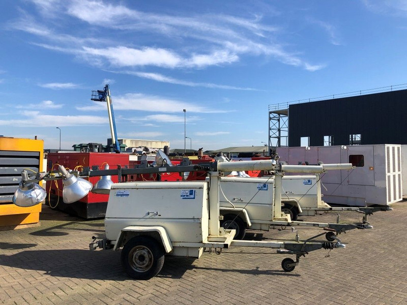 Terex Kubota Leroy Somer 7 kVA lichtmast aggregaat light tower - Apgaismojuma stabs: foto 4 Terex Kubota Leroy Somer 7 kVA lichtmast aggregaat light tower - Apgaismojuma stabs: foto 4