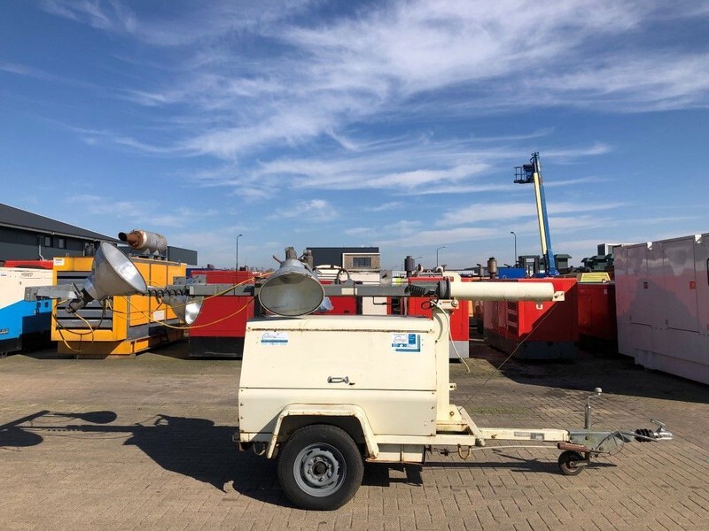Terex Kubota Leroy Somer 7 kVA lichtmast aggregaat light tower - Apgaismojuma stabs: foto 1 Terex Kubota Leroy Somer 7 kVA lichtmast aggregaat light tower - Apgaismojuma stabs: foto 1