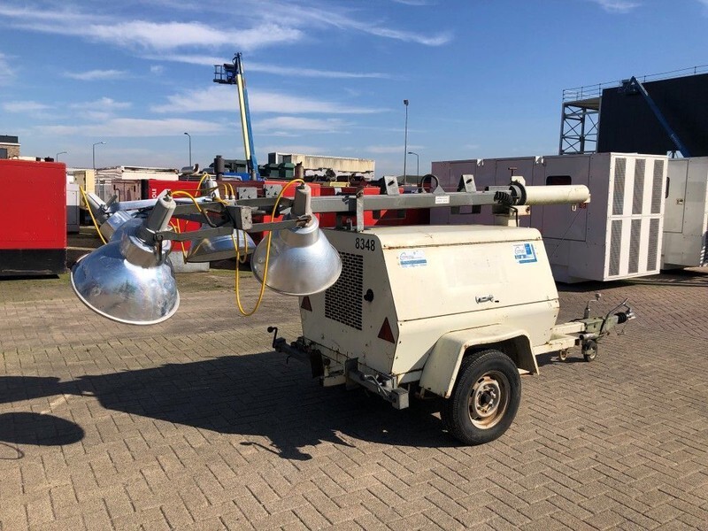 Terex Kubota Leroy Somer 7 kVA lichtmast aggregaat light tower - Apgaismojuma stabs: foto 5 Terex Kubota Leroy Somer 7 kVA lichtmast aggregaat light tower - Apgaismojuma stabs: foto 5