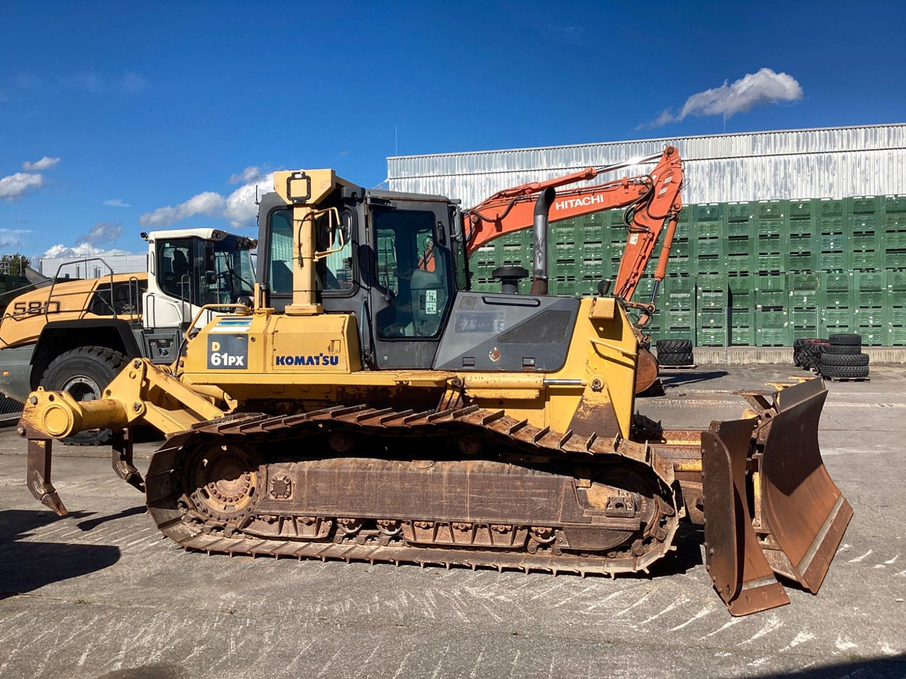 Komatsu D61 PX-15 E0 Ripper Raupe 6 Wege Schild Trimble - Buldozers: foto 2 Komatsu D61 PX-15 E0 Ripper Raupe 6 Wege Schild Trimble - Buldozers: foto 2