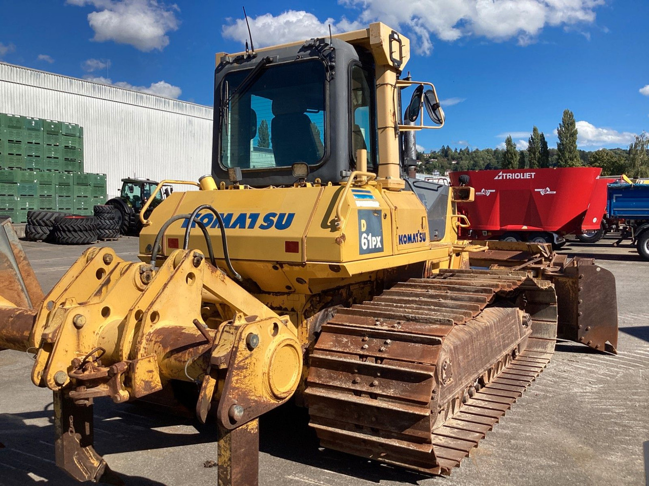 Komatsu D61 PX-15 E0 Ripper Raupe 6 Wege Schild Trimble - Buldozers: foto 3 Komatsu D61 PX-15 E0 Ripper Raupe 6 Wege Schild Trimble - Buldozers: foto 3