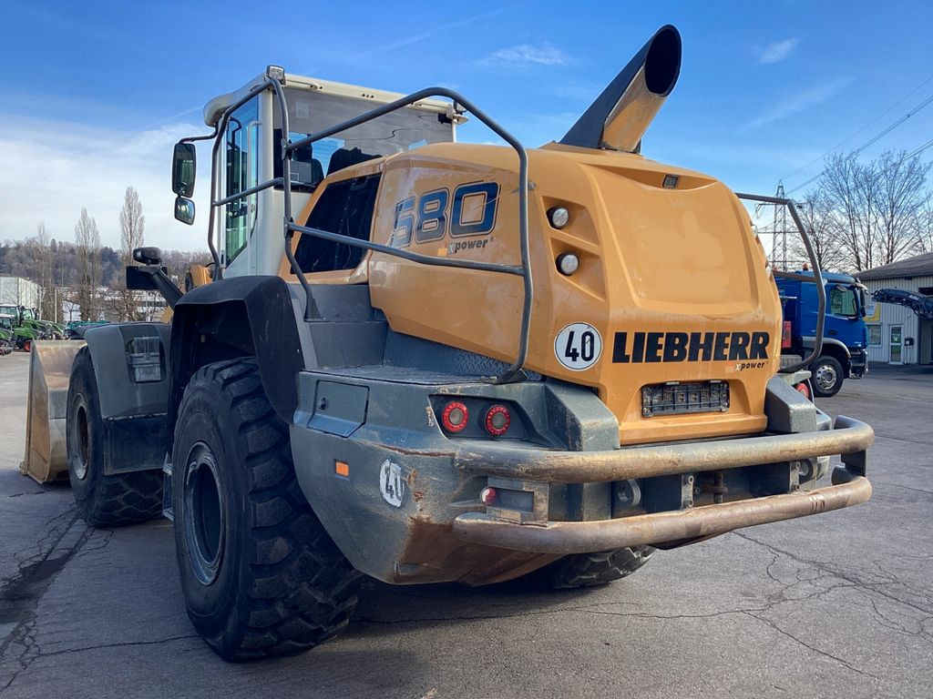 Riteņu iekrāvējs Liebherr L580 Xpower IV Zentralschmierung 5,4 kubik Schau: foto 13