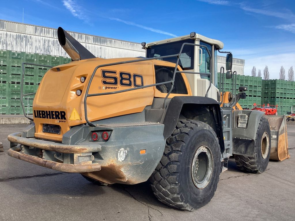 Riteņu iekrāvējs Liebherr L580 Xpower IV Zentralschmierung 5,4 kubik Schau: foto 15