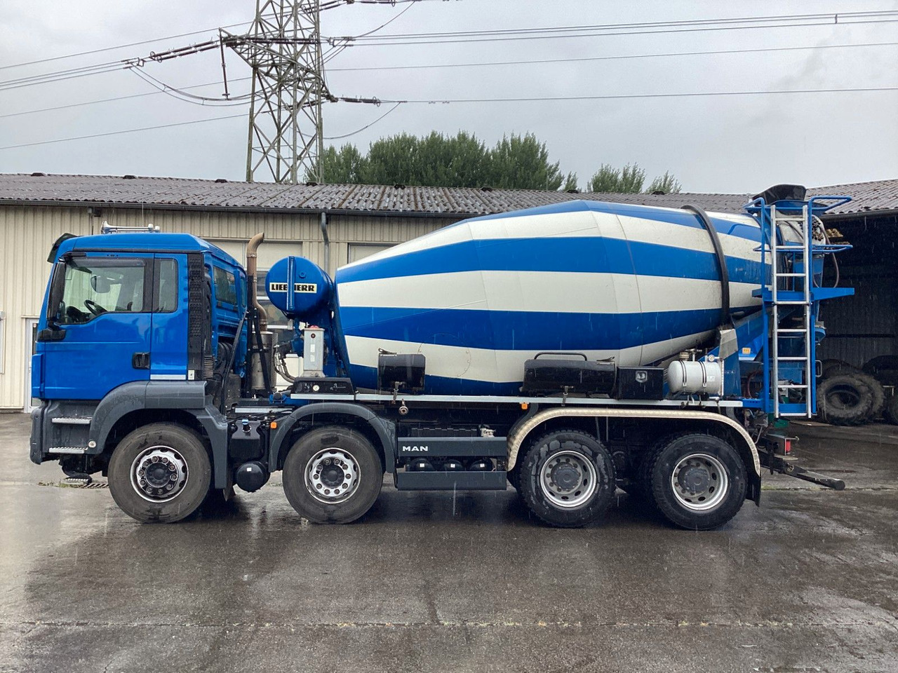 MAN TGS 35.470 8x4 Liebherr HTM 905P 9m³ Intarder - Betonvedējs: foto 2 MAN TGS 35.470 8x4 Liebherr HTM 905P 9m³ Intarder - Betonvedējs: foto 2