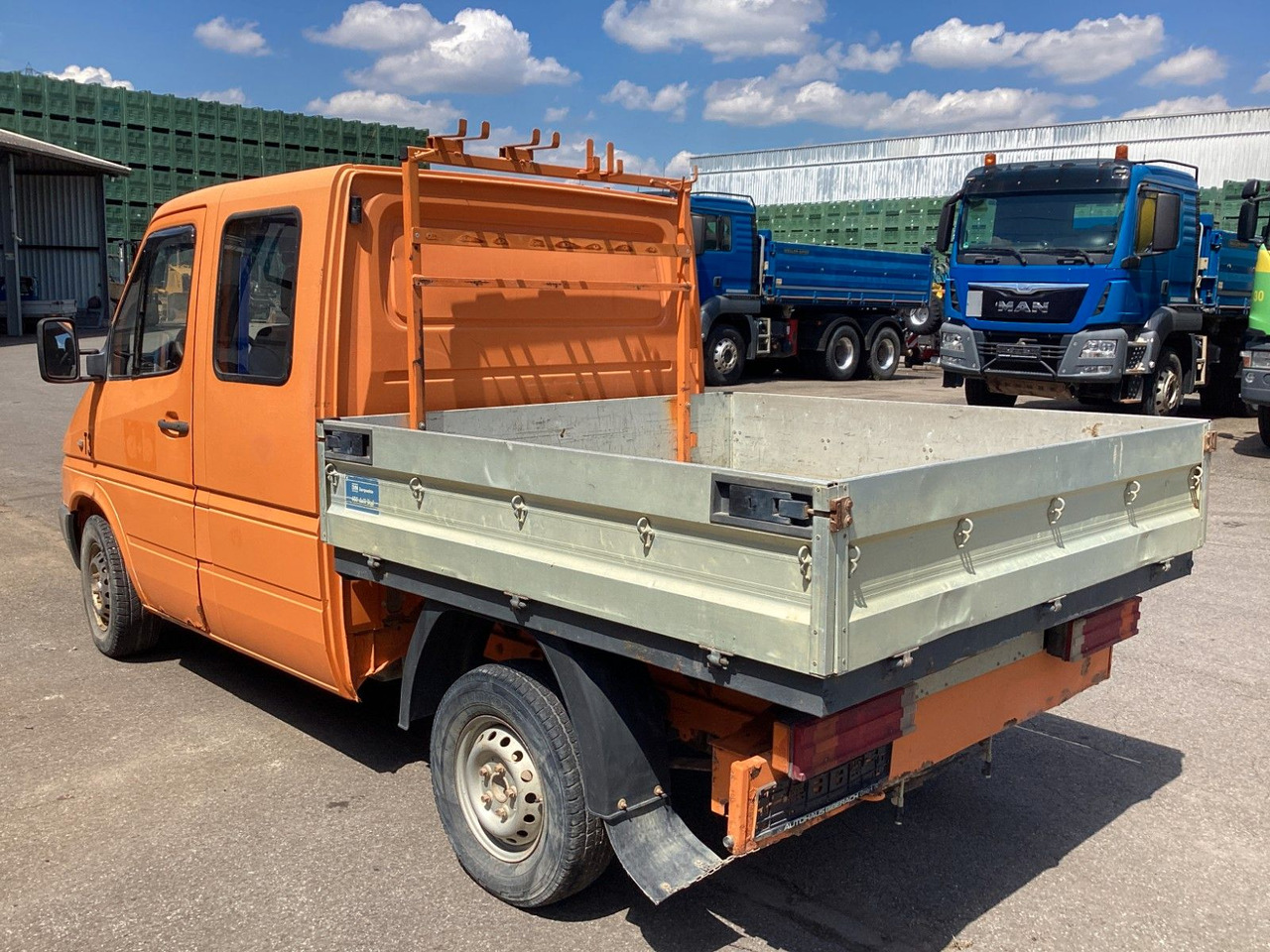Mercedes-Benz Sprinter Pritsche Doka 211 CDI - Automašīna ar kravas platformu, Kravas-pasažieru furgons: foto 2 Mercedes-Benz Sprinter Pritsche Doka 211 CDI - Automašīna ar kravas platformu, Kravas-pasažieru furgons: foto 2
