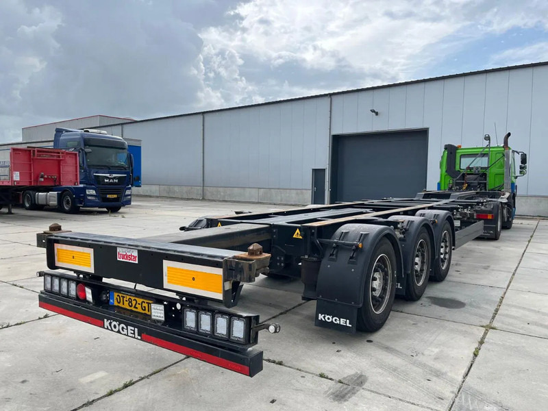 Kögel PORT 40 SIMPLEX 20 - Puspiekabe noņemamā virsbūve/ Konteineru vedējs: foto 1 Kögel PORT 40 SIMPLEX 20 - Puspiekabe noņemamā virsbūve/ Konteineru vedējs: foto 1