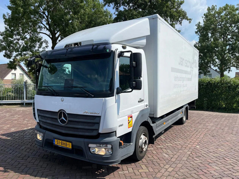 Mercedes-Benz Atego 916 - Kravas automašīna ar slēgto virsbūvi: foto 2 Mercedes-Benz Atego 916 - Kravas automašīna ar slēgto virsbūvi: foto 2