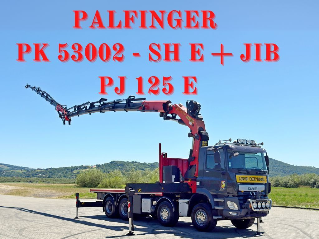 DAF CF 410 * PK 53002 - SH E/JIB PJ 125 E + FUNK*8x4 - Kravas auto ar manipulatoru: foto 1 DAF CF 410 * PK 53002 - SH E/JIB PJ 125 E + FUNK*8x4 - Kravas auto ar manipulatoru: foto 1