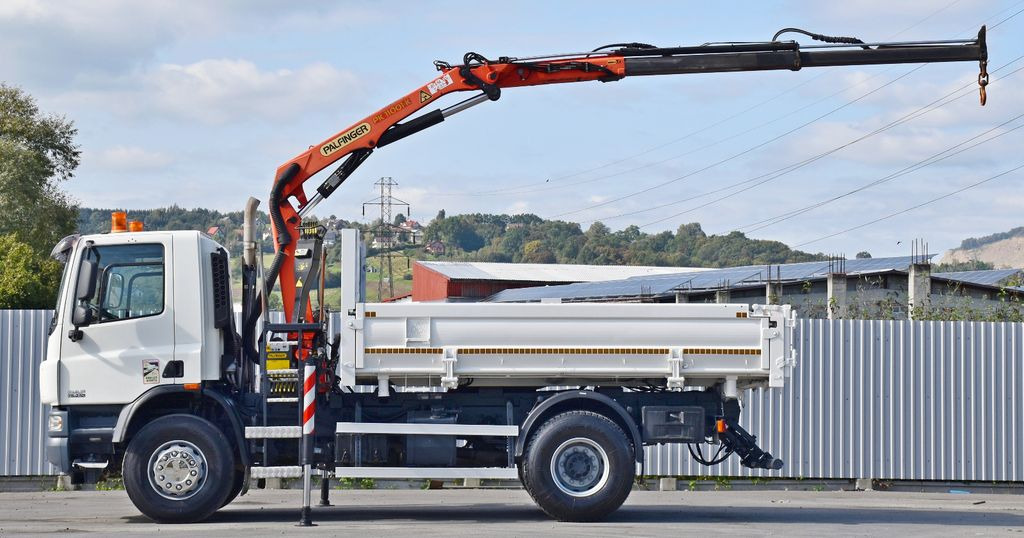 Kravas auto ar manipulatoru, Kravas automašīna pašizgāzējs DAF CF 75.310 Kipper 4,30 m* KRAN * TOPZUSTAND: foto 6