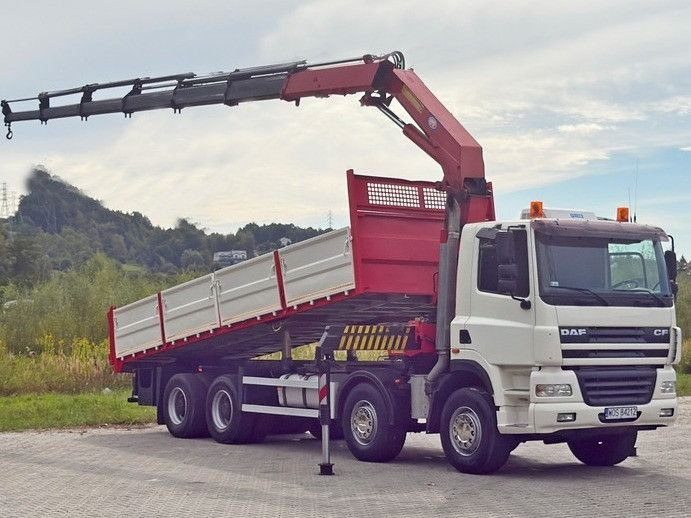DAF CF 85.380 * HMF 2823 K6 (B3) + FUNK * 8x4 * TOP - Kravas auto ar manipulatoru: foto 2 DAF CF 85.380 * HMF 2823 K6 (B3) + FUNK * 8x4 * TOP - Kravas auto ar manipulatoru: foto 2
