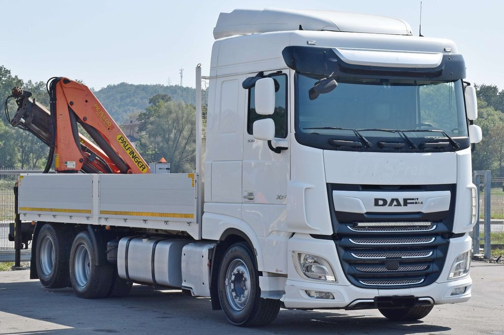 DAF XF 530 Pritsche 6,30 m + PK 15500 * TOPZUSTAND - Kravas auto ar manipulatoru: foto 3 DAF XF 530 Pritsche 6,30 m + PK 15500 * TOPZUSTAND - Kravas auto ar manipulatoru: foto 3