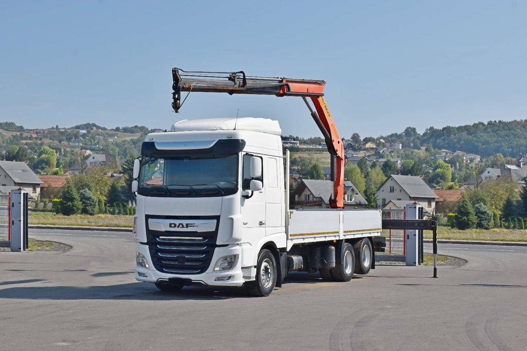 DAF XF 530 Pritsche 6,30 m + PK 15500 * TOPZUSTAND - Kravas auto ar manipulatoru: foto 2 DAF XF 530 Pritsche 6,30 m + PK 15500 * TOPZUSTAND - Kravas auto ar manipulatoru: foto 2