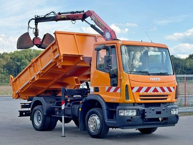 Iveco EUROCARGO 120E18 * HMF 403 K1 * TOPZUSTAND - Komercauto pašizgāzējs: foto 2 Iveco EUROCARGO 120E18 * HMF 403 K1 * TOPZUSTAND - Komercauto pašizgāzējs: foto 2