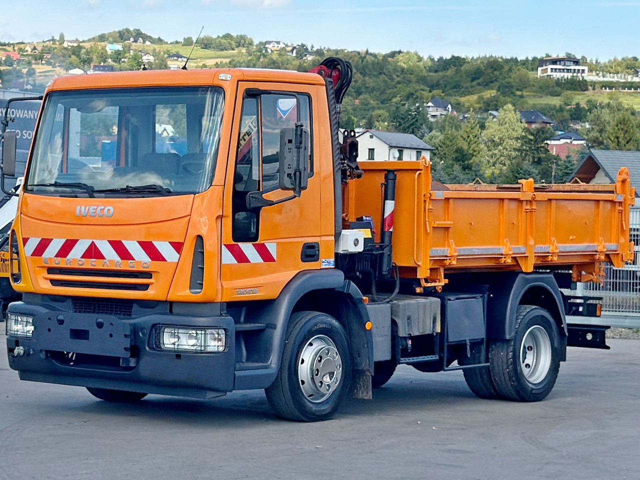Iveco EUROCARGO 120E18 * HMF 403 K1 * TOPZUSTAND - Komercauto pašizgāzējs: foto 3 Iveco EUROCARGO 120E18 * HMF 403 K1 * TOPZUSTAND - Komercauto pašizgāzējs: foto 3