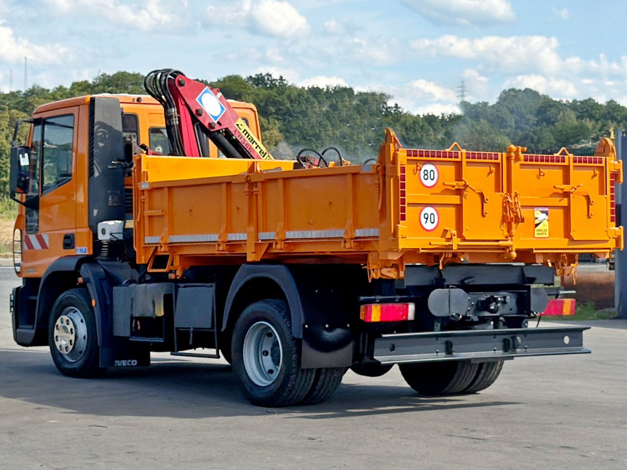 Komercauto pašizgāzējs Iveco EUROCARGO 120E18 * HMF 403 K1 * TOPZUSTAND: foto 6