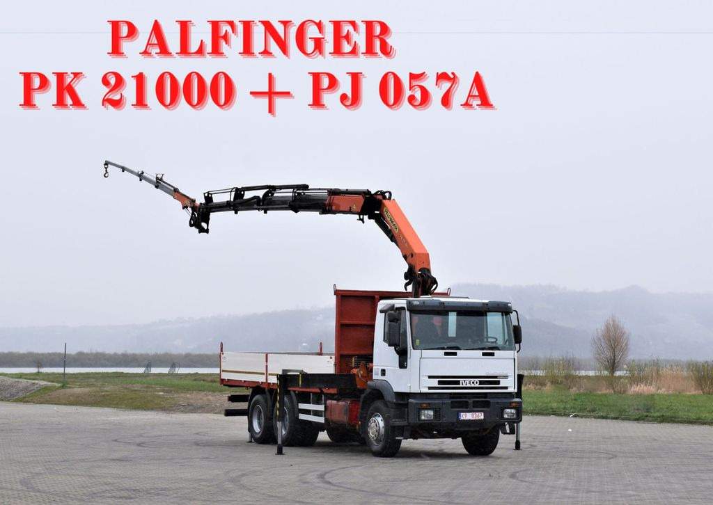 Iveco Eurotrakker 280E35* KRAN +JIB PJ057A/ FUNK*6x4 - Kravas auto ar manipulatoru, Bortu kravas automašīna/ Platforma: foto 1 Iveco Eurotrakker 280E35* KRAN +JIB PJ057A/ FUNK*6x4 - Kravas auto ar manipulatoru, Bortu kravas automašīna/ Platforma: foto 1