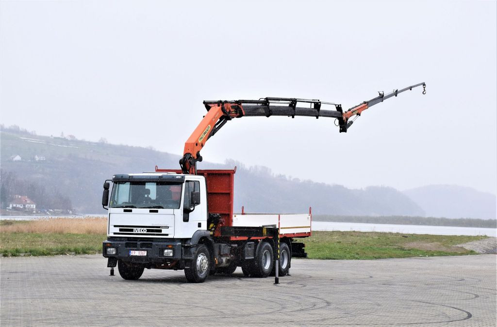 Iveco Eurotrakker 280E35* KRAN +JIB PJ057A/ FUNK*6x4 - Kravas auto ar manipulatoru, Bortu kravas automašīna/ Platforma: foto 2 Iveco Eurotrakker 280E35* KRAN +JIB PJ057A/ FUNK*6x4 - Kravas auto ar manipulatoru, Bortu kravas automašīna/ Platforma: foto 2