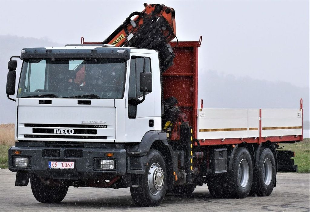 Iveco Eurotrakker 280E35* KRAN +JIB PJ057A/ FUNK*6x4 - Kravas auto ar manipulatoru, Bortu kravas automašīna/ Platforma: foto 4 Iveco Eurotrakker 280E35* KRAN +JIB PJ057A/ FUNK*6x4 - Kravas auto ar manipulatoru, Bortu kravas automašīna/ Platforma: foto 4