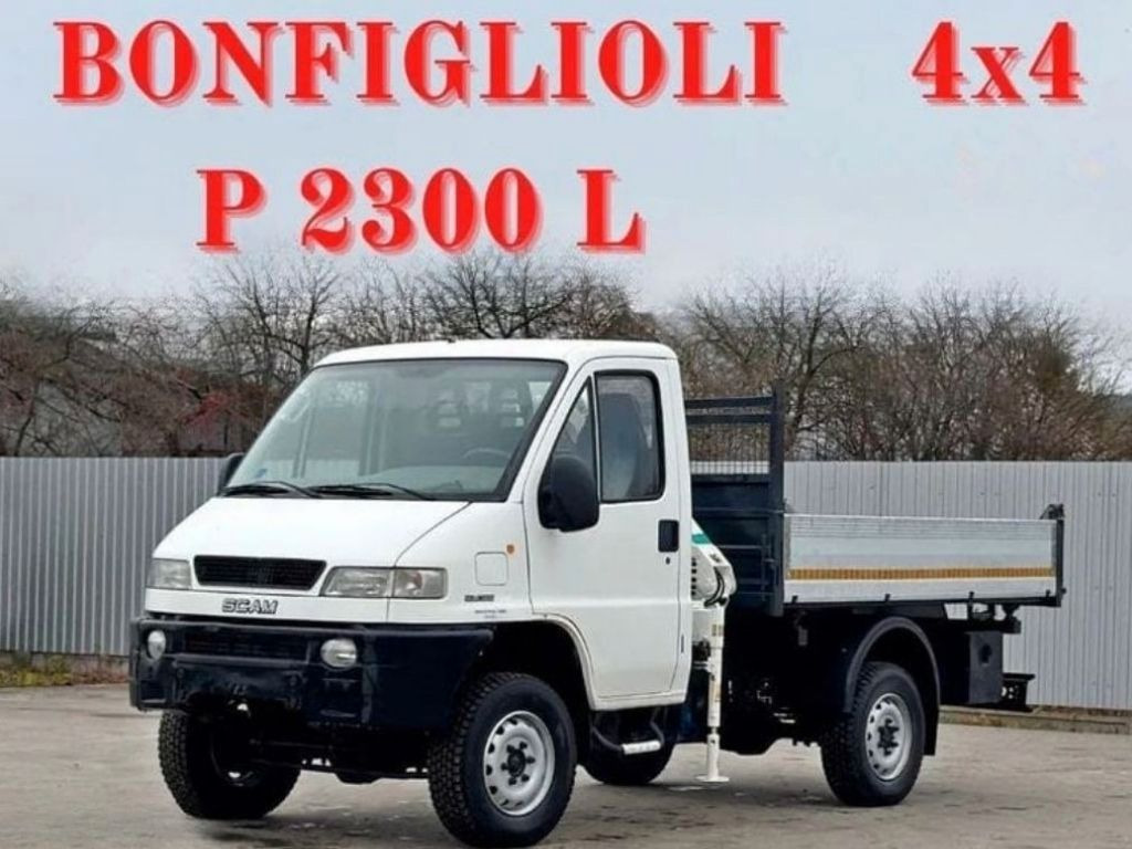 Iveco SCAM SM 35 *Pritsche 3,00m + KRAN - Kravas auto ar manipulatoru: foto 1 Iveco SCAM SM 35 *Pritsche 3,00m + KRAN - Kravas auto ar manipulatoru: foto 1