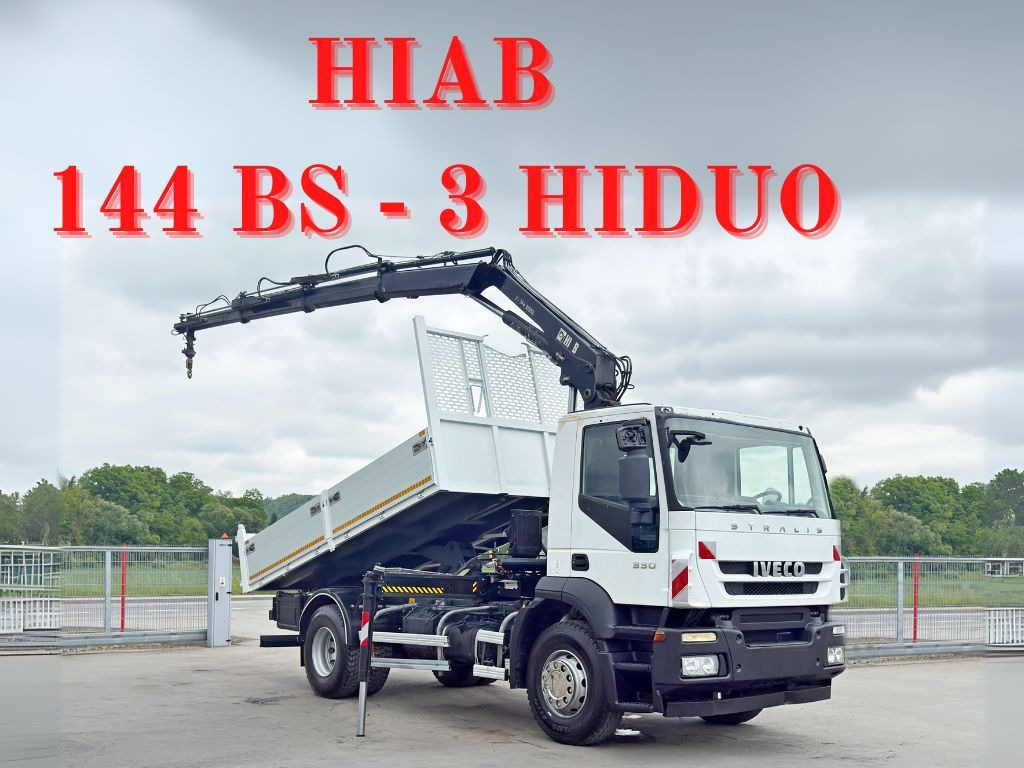 Iveco STRALIS 330 *HIAB 144 BS-3 HIDUO* TOPZUSTAND - Kravas auto ar manipulatoru: foto 1 Iveco STRALIS 330 *HIAB 144 BS-3 HIDUO* TOPZUSTAND - Kravas auto ar manipulatoru: foto 1