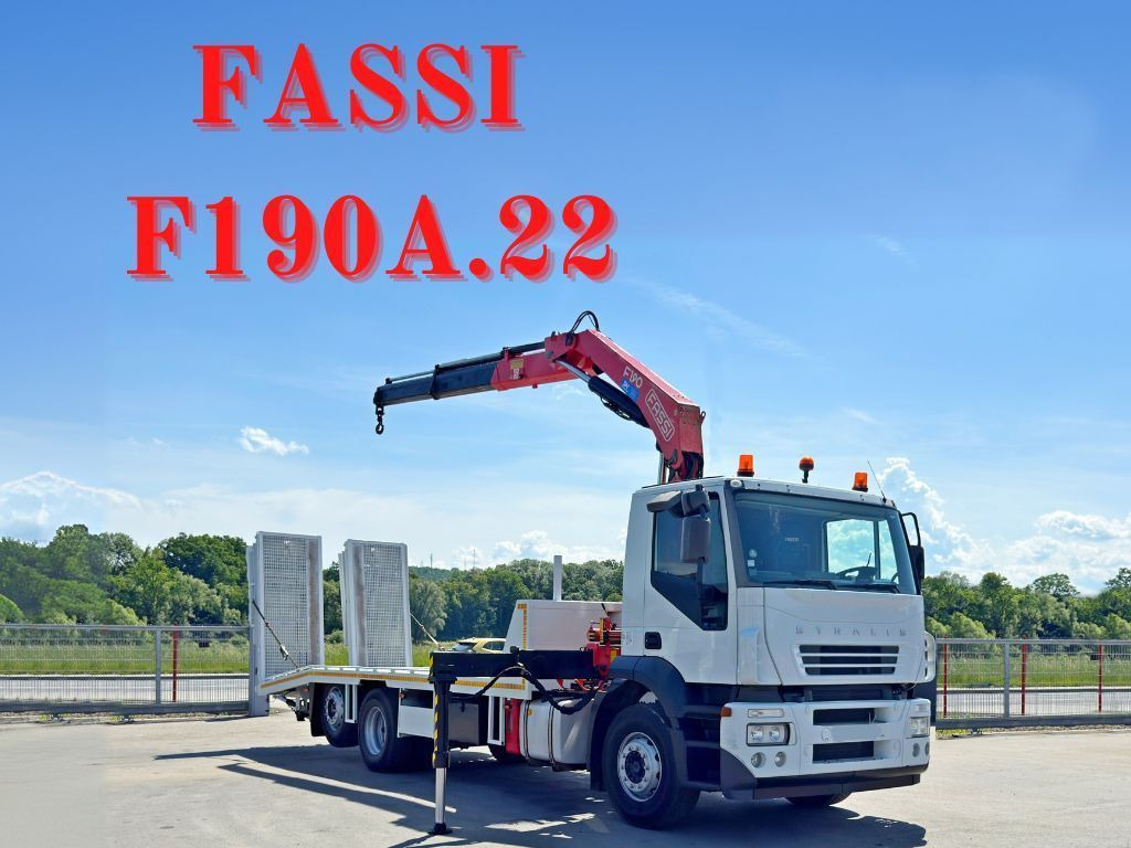Iveco STRALIS 380 * FASSI F190A.22 + FUNK * TOP - Auto evakuators: foto 1 Iveco STRALIS 380 * FASSI F190A.22 + FUNK * TOP - Auto evakuators: foto 1