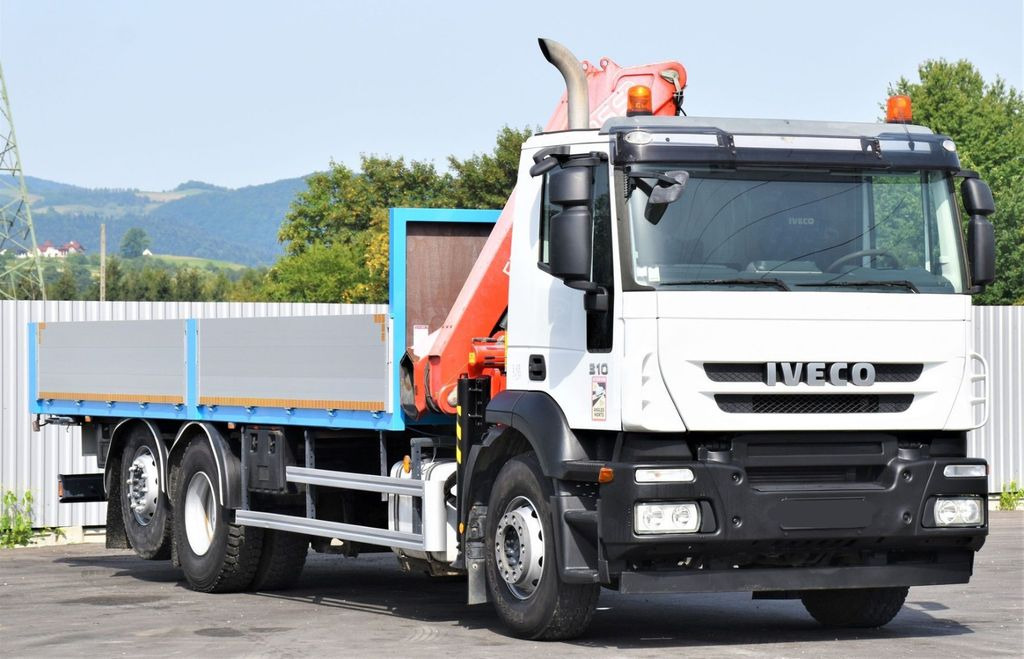 Iveco Stralis 310 PRITSCHE 7,05m +KRAN +FUNK - Kravas auto ar manipulatoru: foto 3 Iveco Stralis 310 PRITSCHE 7,05m +KRAN +FUNK - Kravas auto ar manipulatoru: foto 3